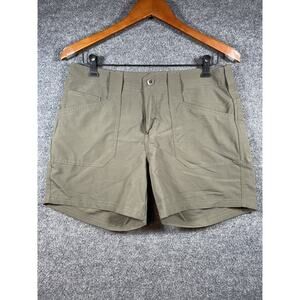 5.11 Tactical Shorts Women's 6 Dark Green Cargo Pocket Casual Hiking Activewear